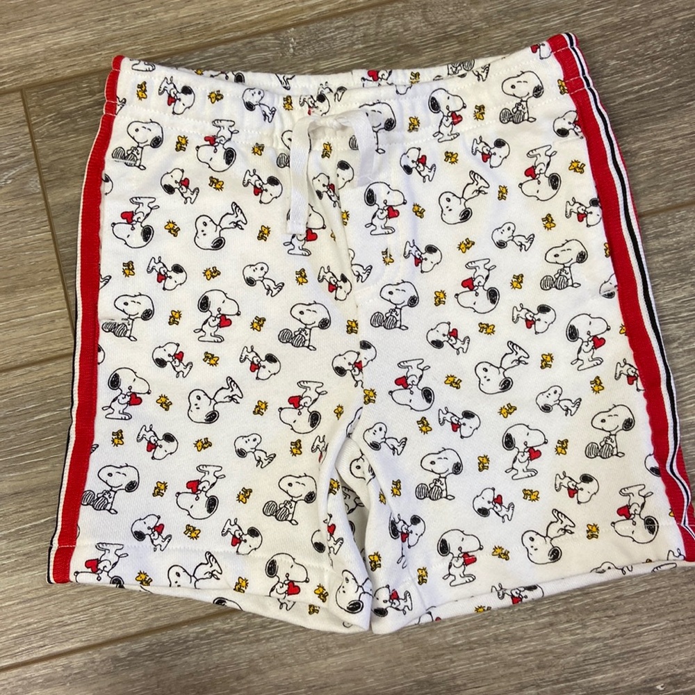 Janie and Jack Snoopy Shorts